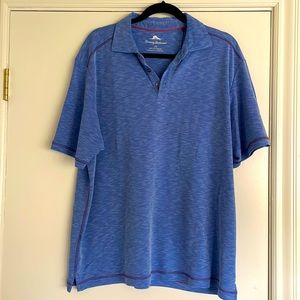 Tommy Bahama blue polo 👕